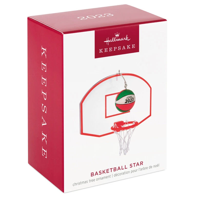 Hallmark Basketball Star 2023 Ornament 6 Hallmark Basketball Star 2023 Ornament - Image 4