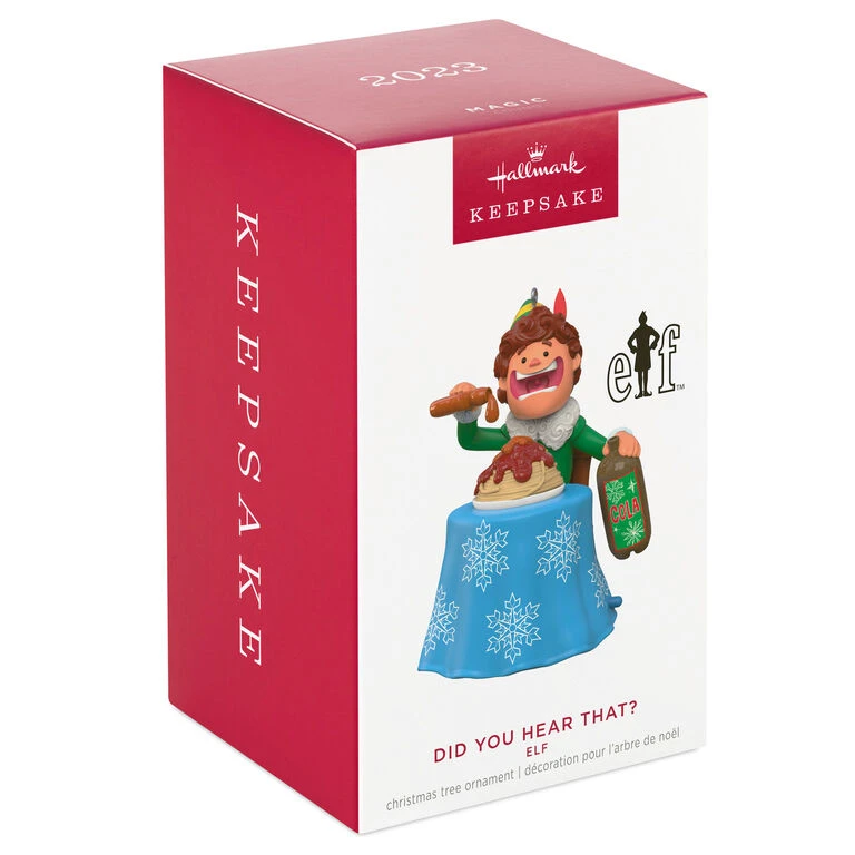 Hallmark Elf Did You Hear That? Ornament With Sound 6 Hallmark Elf Did You Hear That? Ornament With Sound - Image 4