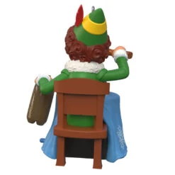 Hallmark Elf Did You Hear That? Ornament With Sound 13 Hallmark Elf Did You Hear That? Ornament With Sound -Stuffed Animals Shop Buddy the Elf With Spaghetti Keepsake Ornament 2099QXI6097 06