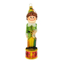 Hallmark Buddy The Elfâ„¢ Glass Ornament