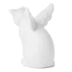 Hallmark Cat Angel Figurine Pet Memorial Gift, 3.25" -Stuffed Animals Shop Cat Angel Figurine 1JOA1043 03