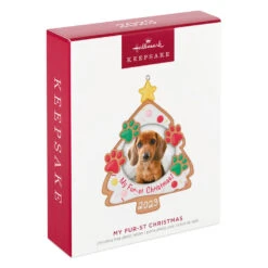 Hallmark My Fur-st Christmas 2023 Photo Frame Ornament 11 Hallmark My Fur-st Christmas 2023 Photo Frame Ornament -Stuffed Animals Shop Christmas Cookie Pet Picture Frame Keepsake Ornament 1599QGO2607 04