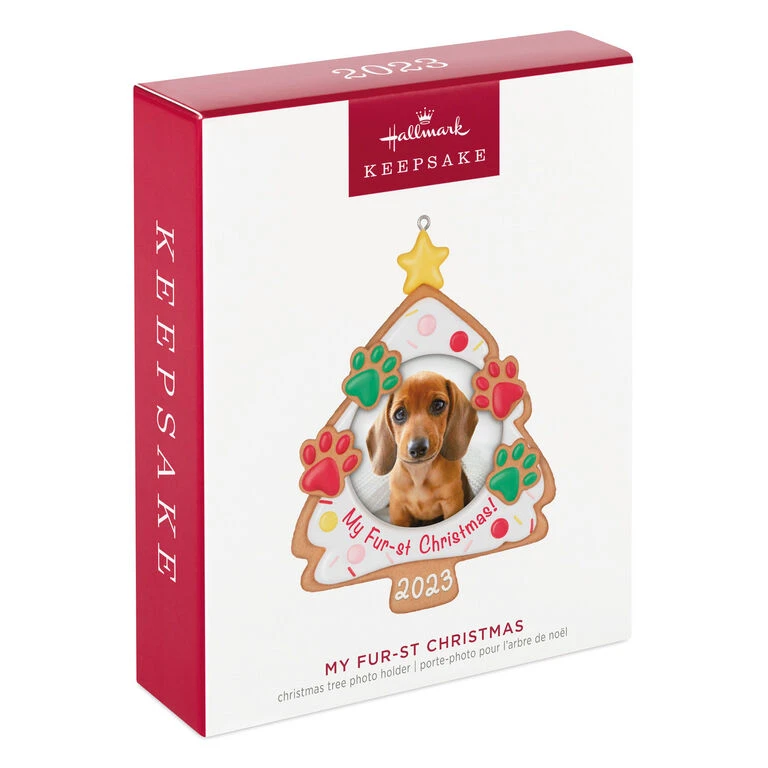 Hallmark My Fur-st Christmas 2023 Photo Frame Ornament 6 Hallmark My Fur-st Christmas 2023 Photo Frame Ornament - Image 4
