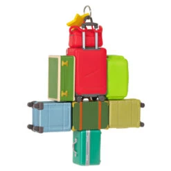 Hallmark Travel All The Way 2023 Ornament 13 Hallmark Travel All The Way 2023 Ornament -Stuffed Animals Shop Christmas Tree of Luggage Keepsake Ornament 1899QGO2907 06