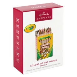 Hallmark Crayola® Colors Of The World Ornament -Stuffed Animals Shop Colors of the World Crayons Box Keepsake Ornament 1899QXI7347 04