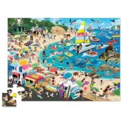 Stuffed Animals Shop -Stuffed Animals Shop Crocodile Creek Beach 48Piece Puzzle 40638 02