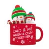 Hallmark Dad & Me Hot Cocoa Mug 2023 Ornament 1 Hallmark Dad & Me Hot Cocoa Mug 2023 Ornament -Stuffed Animals Shop Dad Me Snowmen in Mug Keepsake Ornament 1599QGO2579 01