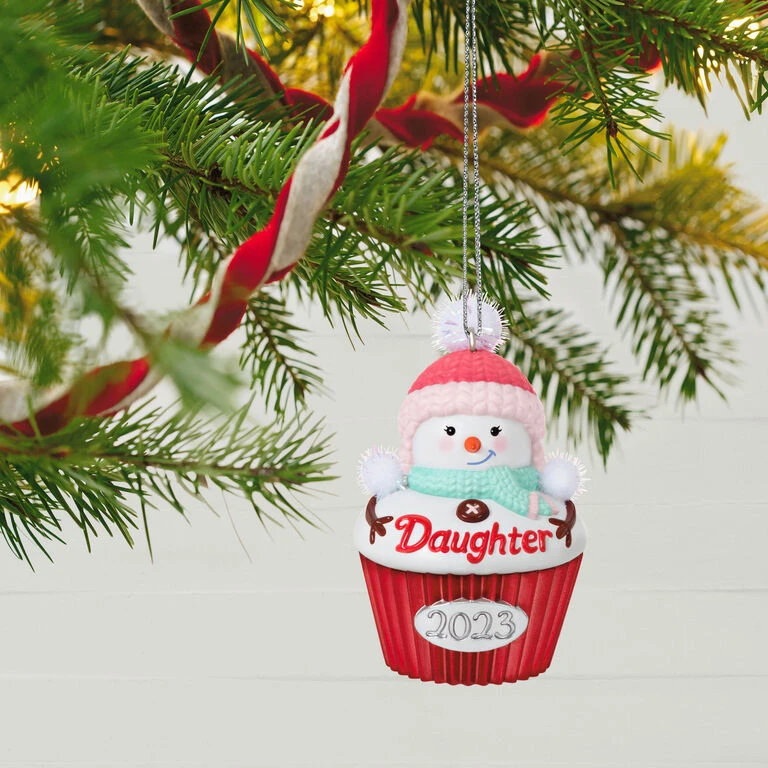 Hallmark Daughter Cupcake 2023 Ornament 4 Hallmark Daughter Cupcake 2023 Ornament - Image 2