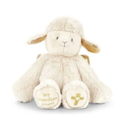 Stuffed Animals Shop 45 Demdaco Guardian Angel Plush Lamb, 7"