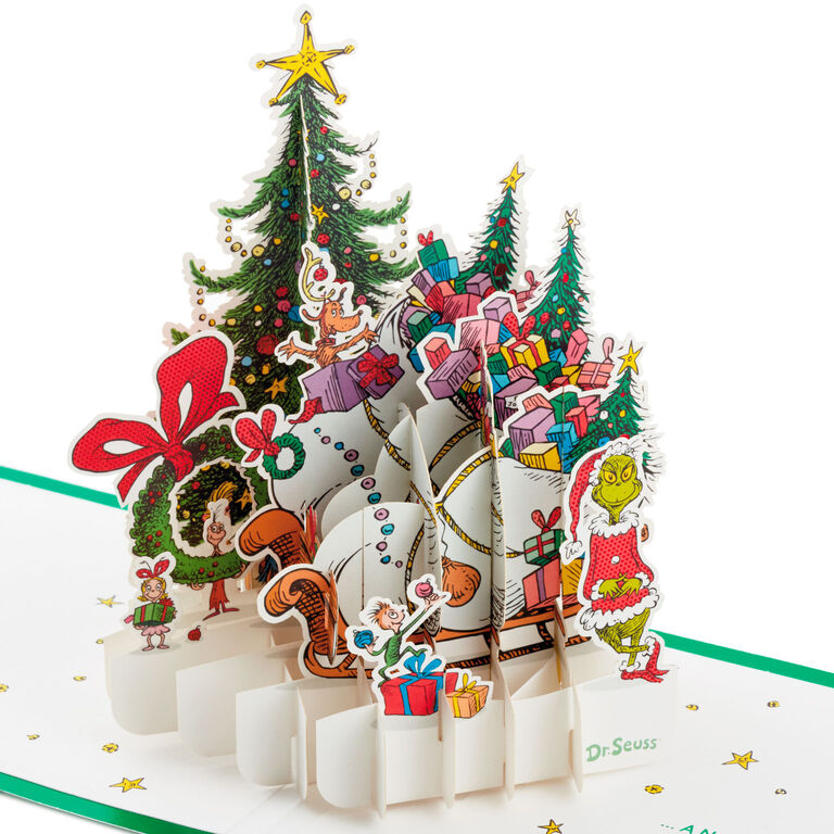 Stuffed Animals Shop 49 Stuffed Animals Shop -Stuffed Animals Shop Dr. Seuss Grinch 3D PopUp Christmas Card 1499IXC7132 01 1