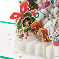 Hallmark Dr. Seuss™ How The Grinch Stole Christmas!™ Wreath 3D Pop-Up Christmas Card 14 Hallmark Dr. Seuss™ How The Grinch Stole Christmas!™ Wreath 3D Pop-Up Christmas Card -Stuffed Animals Shop Dr. Seuss Grinch 3D PopUp Christmas Card 1499IXC7132 03