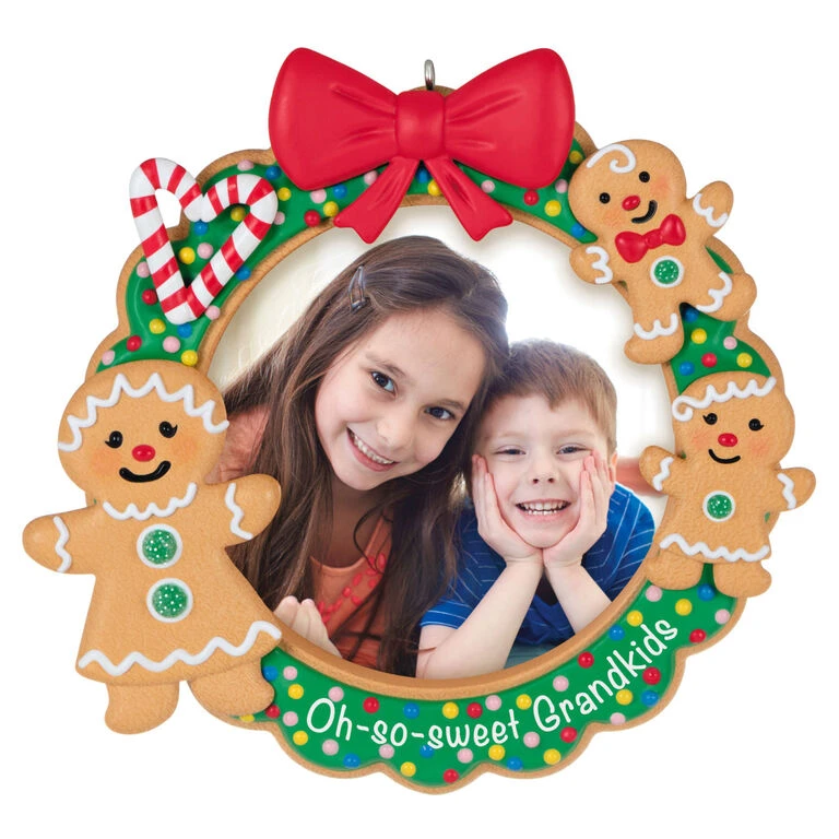 Hallmark Oh-So-Sweet Grandkids Photo Frame Ornament 3 Hallmark Oh-So-Sweet Grandkids Photo Frame Ornament