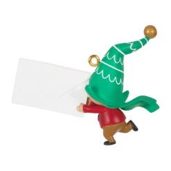 Hallmark Gnome For Christmas Cinnamon's Letter To Santa Ornament -Stuffed Animals Shop Girl Gnome Letter to Santa Keepsake Ornament 1799QXE3319 06