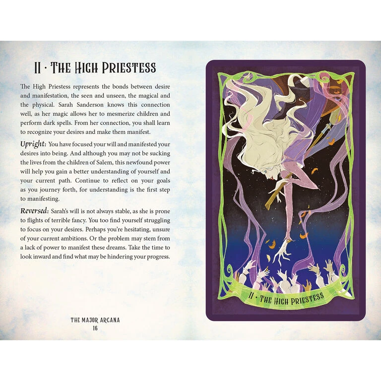 Disney Hocus Pocus Tarot Card Deck And Guidebook 5 Disney Hocus Pocus Tarot Card Deck And Guidebook - Image 3