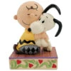 Enesco Jim Shore Charlie Brown Hugging Snoopy Figurine, 4.5" 1 Enesco Jim Shore Charlie Brown Hugging Snoopy Figurine, 4.5" -Stuffed Animals Shop Jim Shore Charlie Brown Hugging Snoopy Figurine 6007936 01