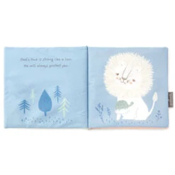 Hallmark The Lion And The Lamb: A Touch & Feel Book About God's Love Cloth Book 9 Hallmark The Lion And The Lamb: A Touch & Feel Book About God's Love Cloth Book -Stuffed Animals Shop Lion and Lamb Touch Feel Soft Plush Cloth Book 1BBY4854 03