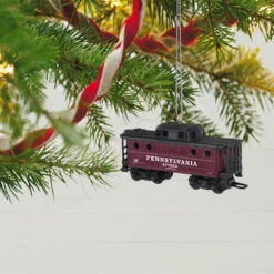 Stuffed Animals Shop -Stuffed Animals Shop Lionel Trains Red and Black Caboose Keepsake Ornament 2199QXI6379 02