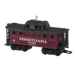 Hallmark Lionel® Pennsylvania K4 Caboose Metal Ornament -Stuffed Animals Shop Lionel Trains Red and Black Caboose Keepsake Ornament 2199QXI6379 06