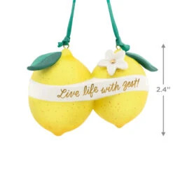 Hallmark Live Life With Zest! Porcelain Ornament 10 Hallmark Live Life With Zest! Porcelain Ornament -Stuffed Animals Shop Live Life With Zest Lemons Keepsake Ornament 1799QHX3057 03