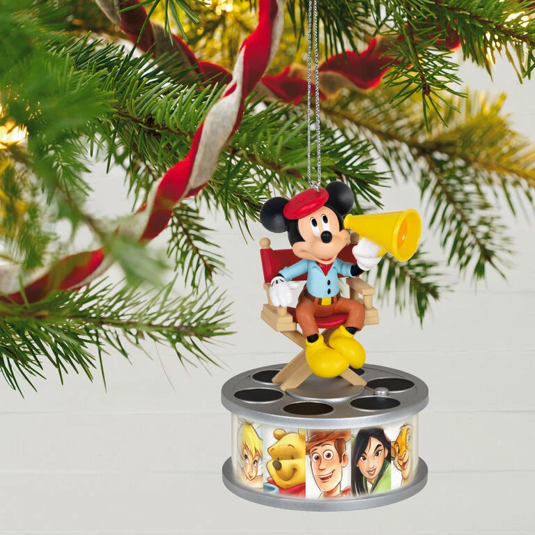 Hallmark Disney 100 Years Of Wonder Director Mickey Mouse Ornament With Light And Sound 4 Hallmark Disney 100 Years Of Wonder Director Mickey Mouse Ornament With Light And Sound - Image 2