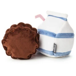 Hallmark Better Together Milk And Cookie Magnetic Plush, 6" -Stuffed Animals Shop Milk Carton and Chocolate Cookie Magnetic Plush 1KID1642 03