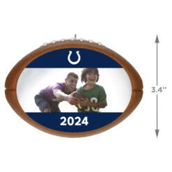 Hallmark NFL Football Indianapolis Colts Text And Photo Personalized Ornament -Stuffed Animals Shop NFL Football Indianapolis Colts Text and Photo Personalized Ornament 2499QHE1985B17 03