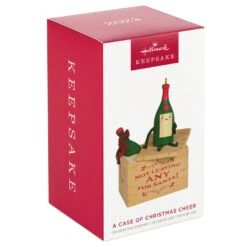 Hallmark A Case Of Christmas Cheer Ornament 11 Hallmark A Case Of Christmas Cheer Ornament -Stuffed Animals Shop None for Santa Wine Crate Keepsake Ornament 1799QGO2869 04