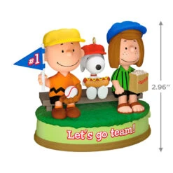 Hallmark The Peanuts® Gang Batter Up! Musical Ornament 10 Hallmark The Peanuts® Gang Batter Up! Musical Ornament -Stuffed Animals Shop Peanuts Gang Watching Baseball Keepsake Ornament 3299QXI7059 03