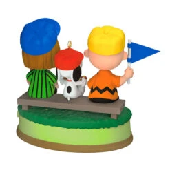 Hallmark The Peanuts® Gang Batter Up! Musical Ornament 13 Hallmark The Peanuts® Gang Batter Up! Musical Ornament -Stuffed Animals Shop Peanuts Gang Watching Baseball Keepsake Ornament 3299QXI7059 06