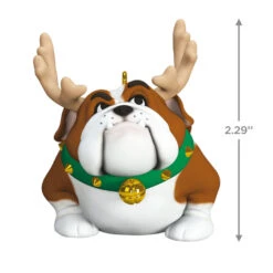 Hallmark Reindoggie Ornament 10 Hallmark Reindoggie Ornament -Stuffed Animals Shop Reindeer Dog Keepsake Ornament 1699QXT4107 03
