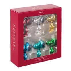 Hallmark The Peanuts® Gang Snoopy Glass Ornaments, Set Of 6 11 Hallmark The Peanuts® Gang Snoopy Glass Ornaments, Set Of 6 -Stuffed Animals Shop Set of 6 Colored Glass Snoopy Keepsake Ornaments 2499QSB6329 04