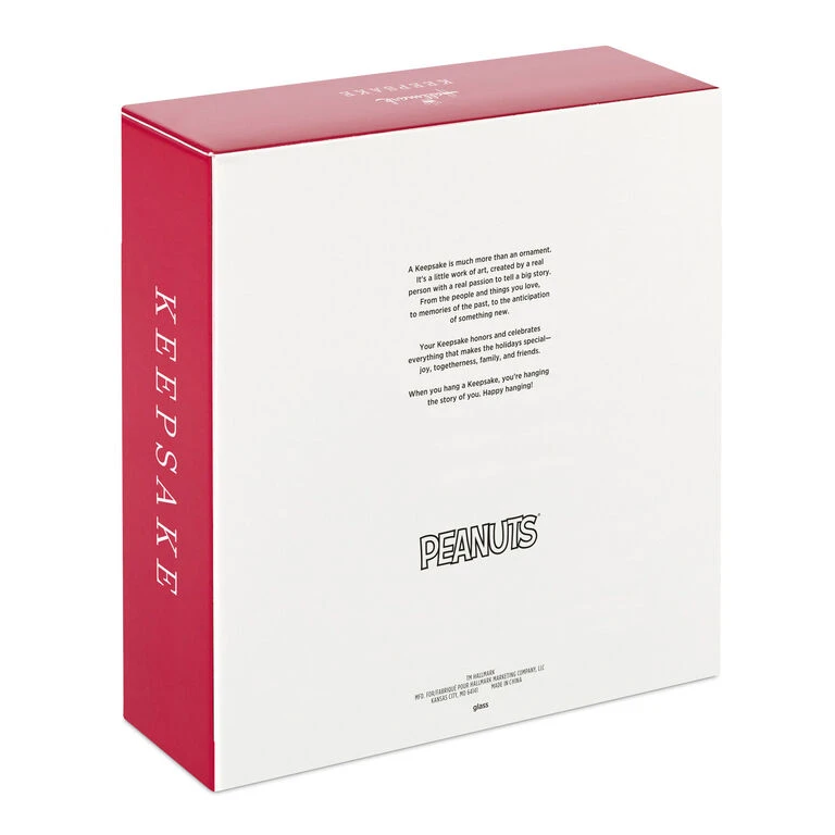 Hallmark The Peanuts® Gang Snoopy Glass Ornaments, Set Of 6 7 Hallmark The Peanuts® Gang Snoopy Glass Ornaments, Set Of 6 - Image 5