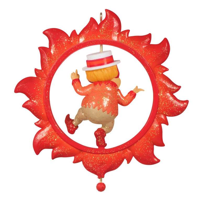 Hallmark The Year Without A Santa Claus™ Spinning Heat Miser Ornament 8 Hallmark The Year Without A Santa Claus™ Spinning Heat Miser Ornament - Image 6