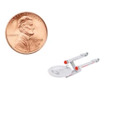 Hallmark Mini Star Trek™ U.S.S. Enterprise NCC-1701 Ornament, 0.035" -Stuffed Animals Shop Star Trek USS Enterprise Keepsake Ornament 1099QXM9327 07