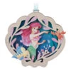 Hallmark Disney The Little Mermaid Ariel And Friends Papercraft Ornament -Stuffed Animals Shop The Little Mermaid and Friends Keepsake Ornament 1999QXD6579 01
