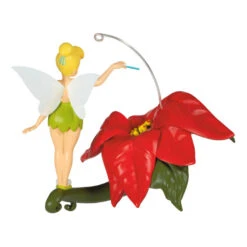Hallmark Disney Tinker Bell Pixie-Dusted Poinsettia Ornament 13 Hallmark Disney Tinker Bell Pixie-Dusted Poinsettia Ornament -Stuffed Animals Shop Tinker Bell on Flower Keepsake Ornament 2099QXD6637 06