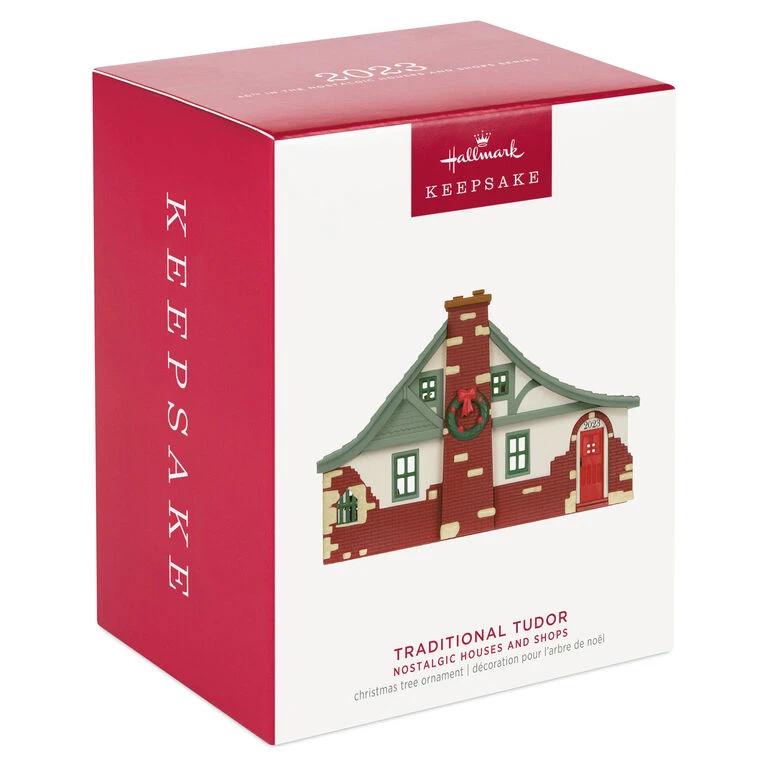 Hallmark Nostalgic Houses And Shops Traditional Tudor 2023 Ornament 6 Hallmark Nostalgic Houses And Shops Traditional Tudor 2023 Ornament - Image 4